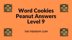 Word Cookies Peanut Level 9 Answers