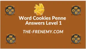 Word Cookies Penne Level 1 Answers