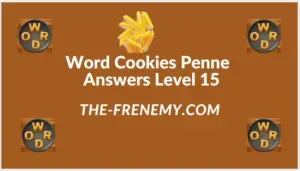 Word Cookies Penne Level 15 Answers