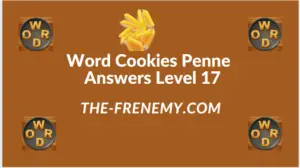 Word Cookies Penne Level 17 Answers