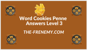 Word Cookies Penne Level 3 Answers