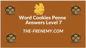 Word Cookies Penne Level 7 Answers