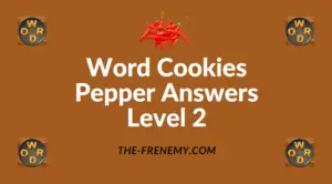 Word Cookies Pepper Answers Level 2