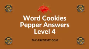 Word Cookies Pepper Answers Level 4