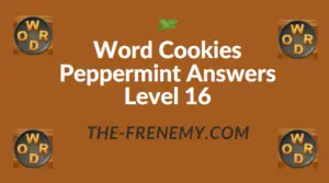 Word Cookies Peppermint Answers Level 16