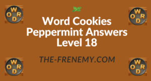 Word Cookies Peppermint Answers Level 18