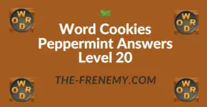 Word Cookies Peppermint Answers Level 20