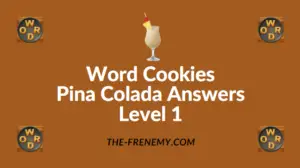 Word Cookies Pina Colada Answers Level 1