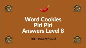 Word Cookies Piri Piri Answers Level 8