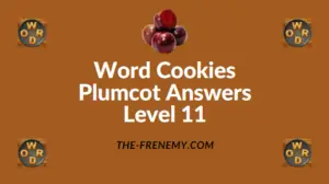 Word Cookies Plumcot Answers Level 11