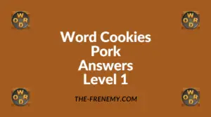 Word Cookies Pork Level 1 Answers