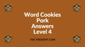 Word Cookies Pork Level 4 Answers