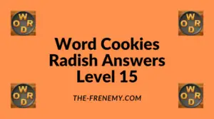 Word Cookies Radish Level 15 Answers