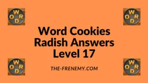 Word Cookies Radish Level 17 Answers