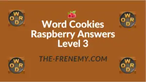 Word Cookies Raspberry Answers Level 3
