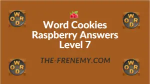 Word Cookies Raspberry Answers Level 7