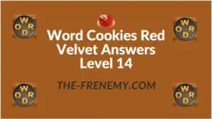 Word Cookies Red Velvet Answers Level 14