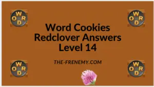 Word Cookies Redclover Level 14 Answers