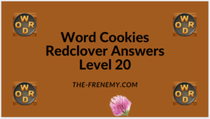 Word Cookies Redclover Level 20 Answers