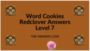 Word Cookies Redclover Level 7 Answers