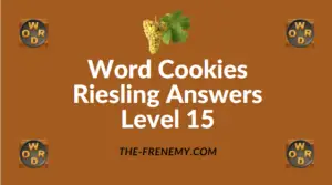 Word Cookies Riesling Answers Level 15