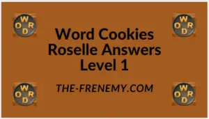 Word Cookies Roselle Level 1 Answers