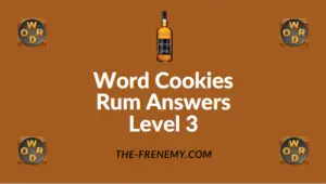 Word Cookies Rum Answers Level 3