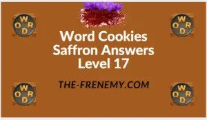 Word Cookies Saffron Level 17 Answers