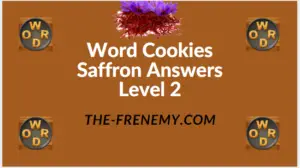 Word Cookies Saffron Level 2 Answers