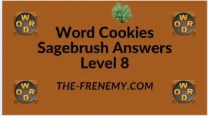 Word Cookies Sagebrush Level 8 Answers