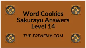 Word Cookies Sakurayu Level 14 Answers