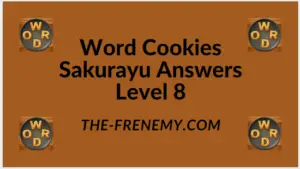 Word Cookies Sakurayu Level 8 Answers