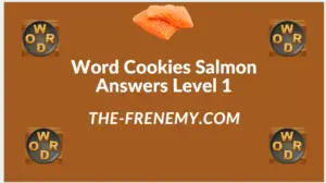 Word Cookies Salmon Level 1 Answers
