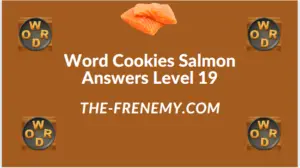 Word Cookies Salmon Level 19 Answers