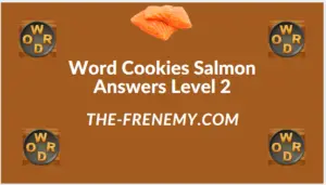 Word Cookies Salmon Level 2 Answers