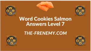 Word Cookies Salmon Level 7 Answers