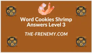 Word Cookies Shrimp Level 3 Answers