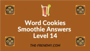 Word Cookies Smoothie Answers Level 14
