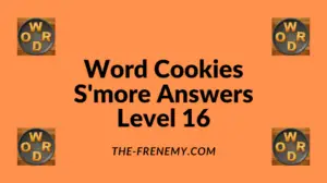 Word Cookies S'more Level 16 Answers