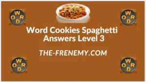 Word Cookies Spaghetti Level 3 Answers