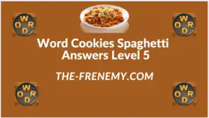 Word Cookies Spaghetti Level 5 Answers