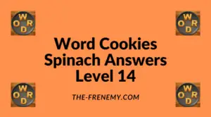 Word Cookies Spinach Level 14 Answers