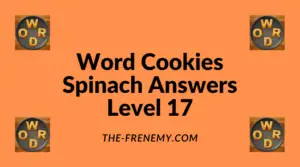 Word Cookies Spinach Level 17 Answers