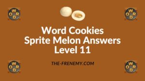 Word Cookies Sprite Melon Answers Level 11