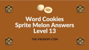 Word Cookies Sprite Melon Answers Level 13