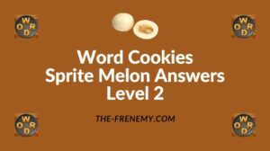Word Cookies Sprite Melon Answers Level 2