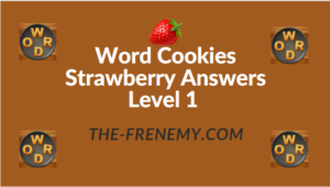 Word Cookies Strawberry Answers Level 1