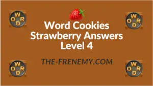 Word Cookies Strawberry Answers Level 4