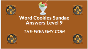 Word Cookies Sundae Level 9 Answers