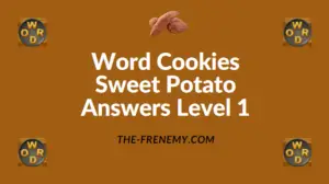 Word Cookies Sweet Potato Answers Level 1